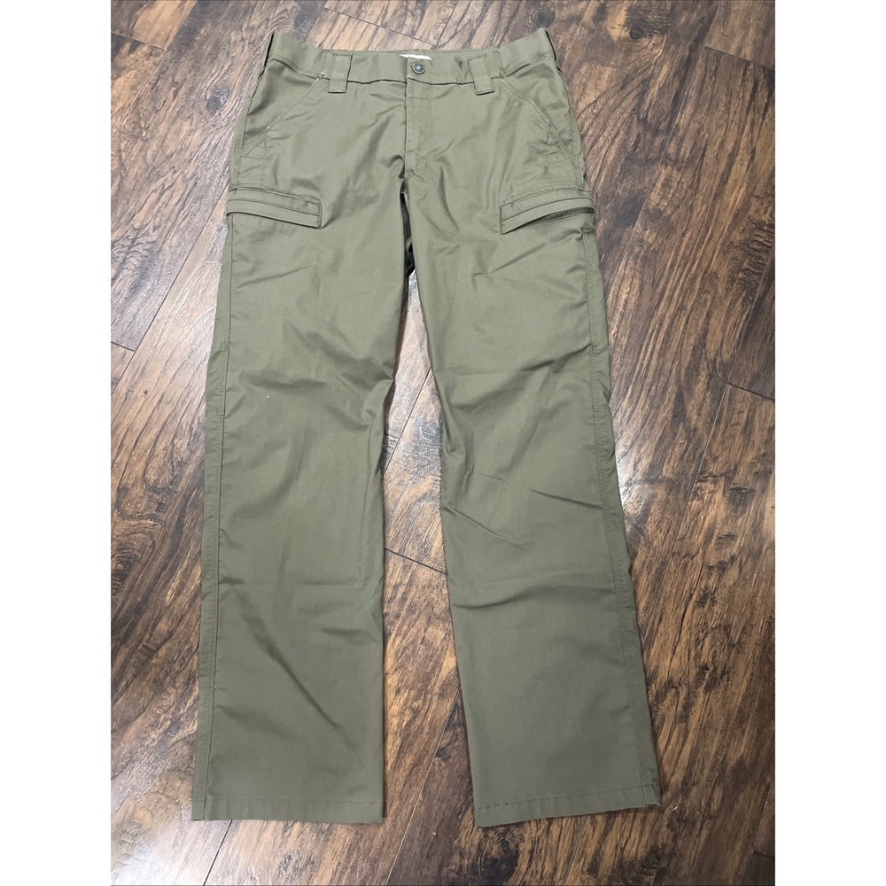 First Tactical Pants Mens 34x33 Green Duty Cargo Workwear Utility Outdoor